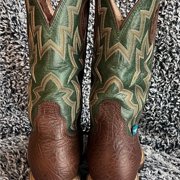 Twisted X Men's Lite Cowboy Work NWS Toe (Steel Toe) 12" Size 10D - Picture 7 of 10